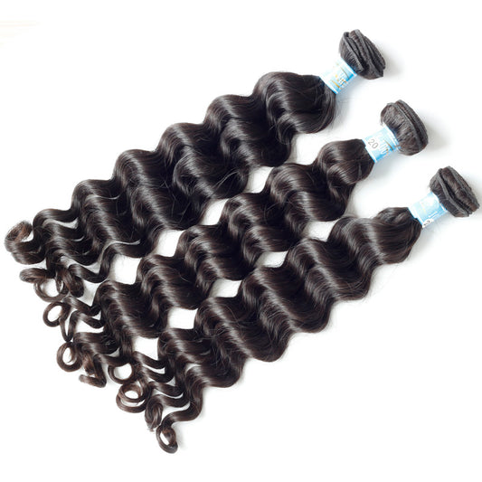 Cambodian Raw Hair Premium Natural Wave 100% Unprocessed Cuticles Aligned One Donor Hair Bundles Wholesale