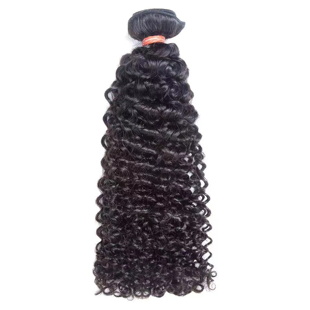 Deep curly virgin hair extension wholesale natural human hair unprocessed bundles