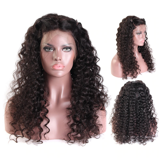 Deepwave Virgin hair 5x5 HD lace closure wig Cuticle aligned human hair