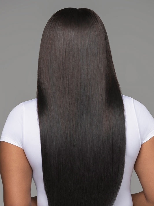 Cambodian Raw hair 13x4 HD Lace Frontal wig Premium Cuticles Aligned Straight One Donor Hair