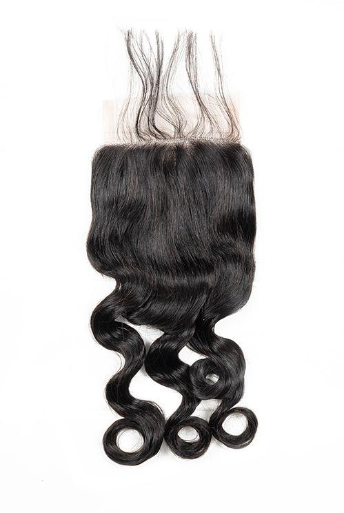 HD Lace closure Natural wave 5X5 inch cuticle aligned human hair