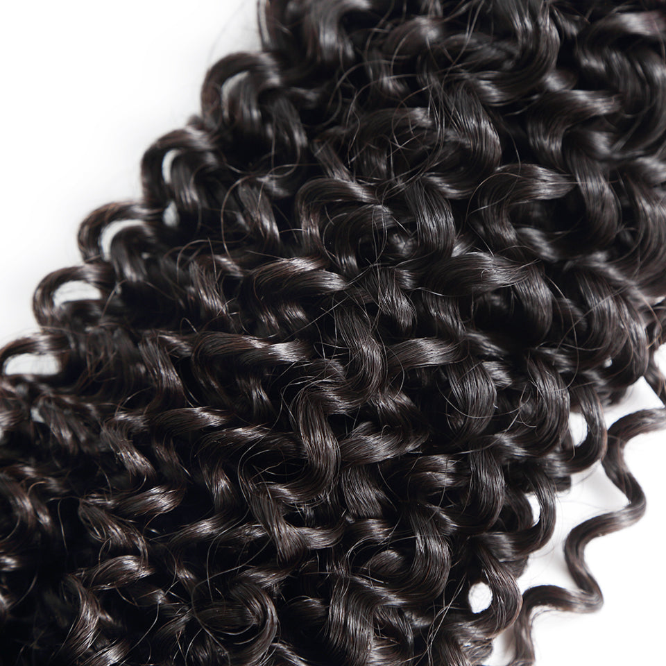 Deep curly virgin hair extension wholesale natural human hair unprocessed bundles