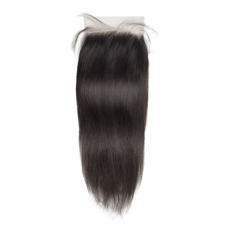 Cambodian Raw Hair Straight 6X6 HD Lace Closure Premium Cuticles Aligned One Donor Hair