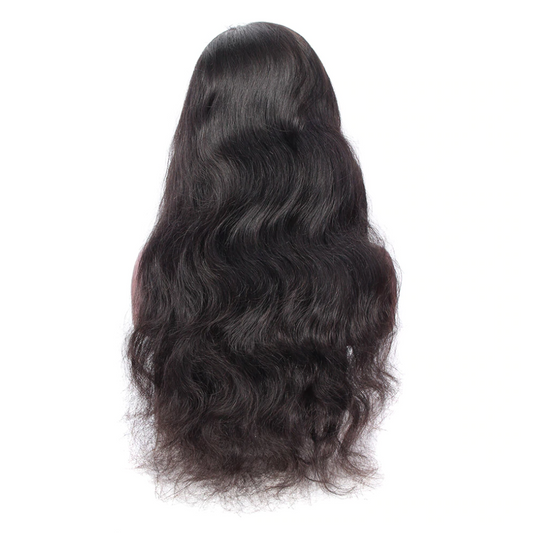 Virgin hair 5x5 HD lace closure wig Cuticle aligned bodywave human hair