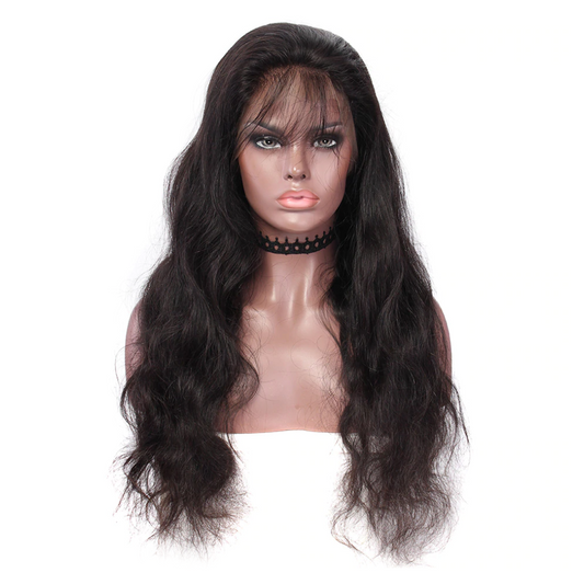 Virgin hair 13x4 closure wig Cuticle aligned straight human hair HD lace