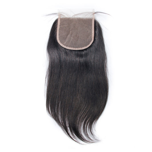 Cambodian Raw Hair Straight 5X5 HD Lace Closure Premium Cuticles Aligned One Donor Hair