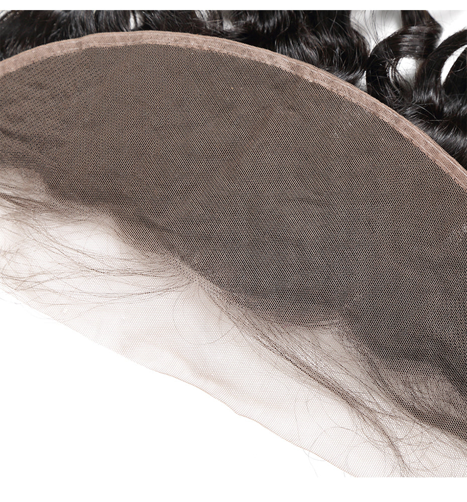 Lace frontal HD / Transparent body wave 13x4inch human virgin hair lace frontal natural hair